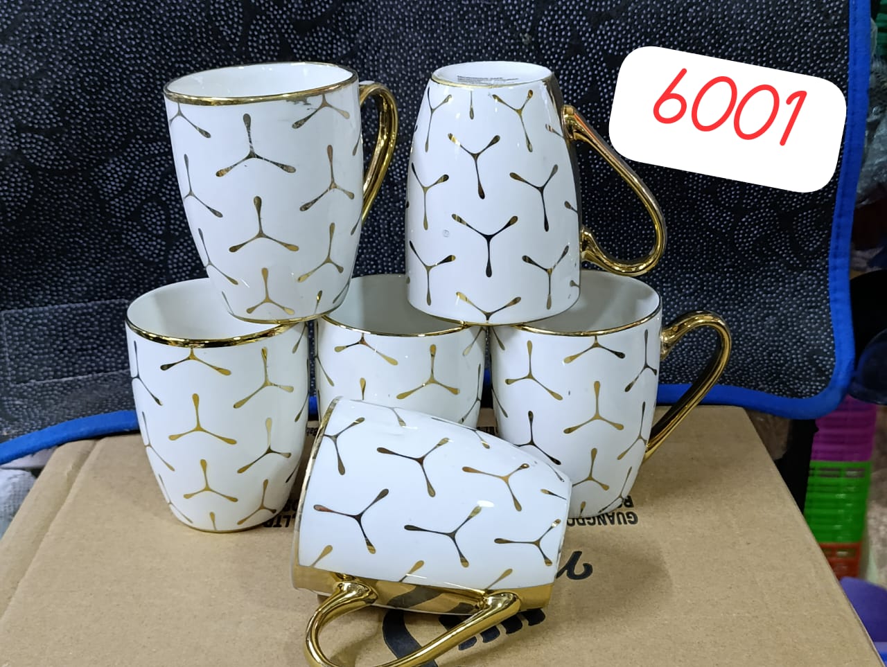 ✨✨CLEARANCE OFFER🔥🔥 6pcs Ceramic Mug set Ceramic Cups for Coffee, latte, Cappuccino, Tea,