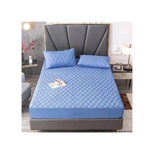Mattress Protector Waterproof Fitted Sheet Soft Quilted Fitted Breathable Waterproof Mattress Pad Cover Bed Sheet