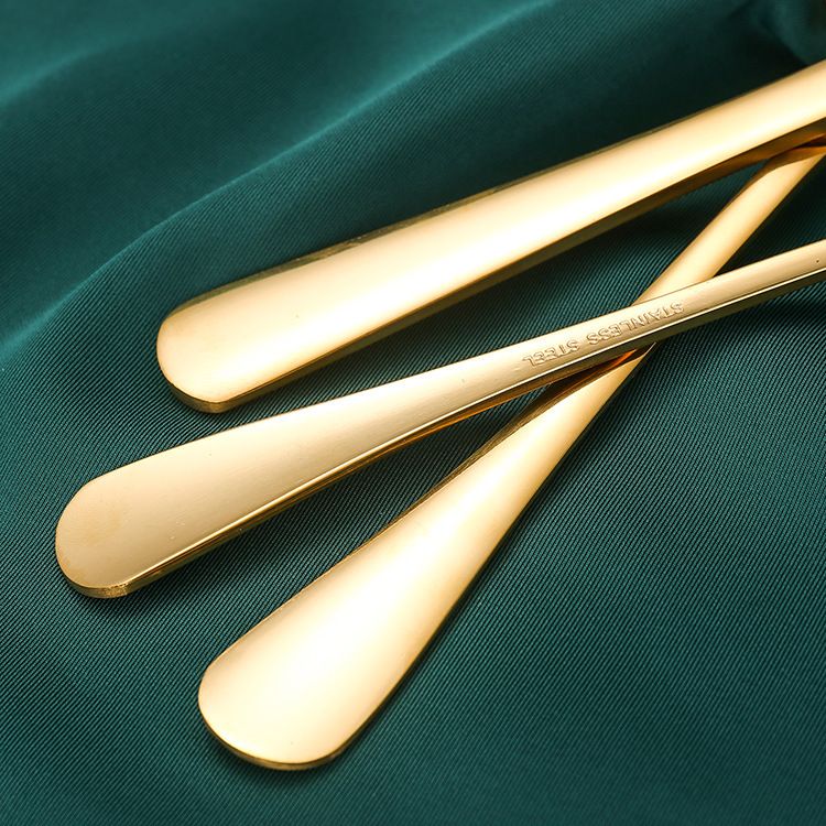 24pcs Tableware Set Gift Box Stainless Steel Western Steak Knife Fork Spoon Tableware Kitchen Tool Set For Household Commercial