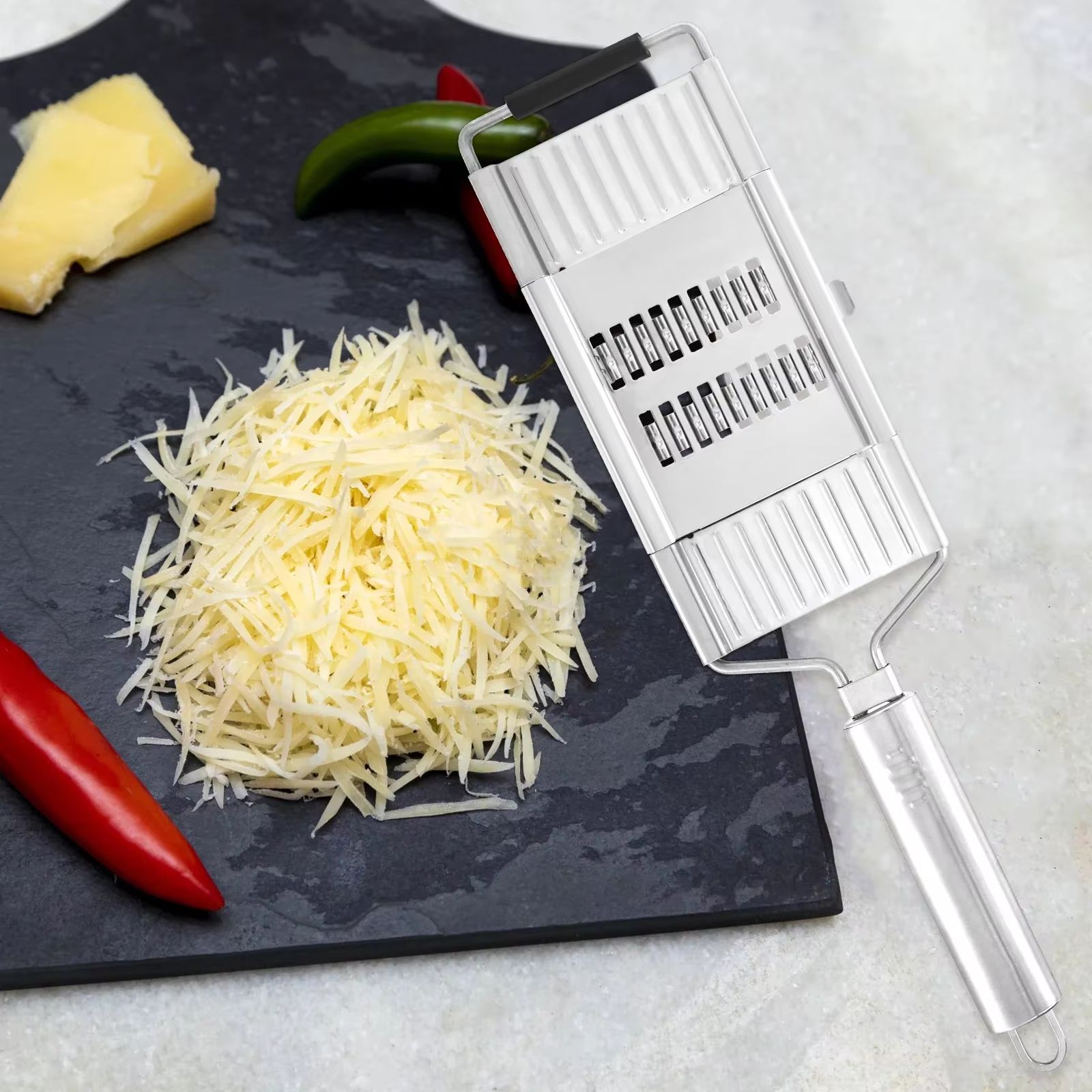 Multi-Purpose 4 in 1 Vegetable Slicer Grater Cutter Peeler for Fruits Potato Peeler Carrot Grater Vegetables Kitchen Accessories