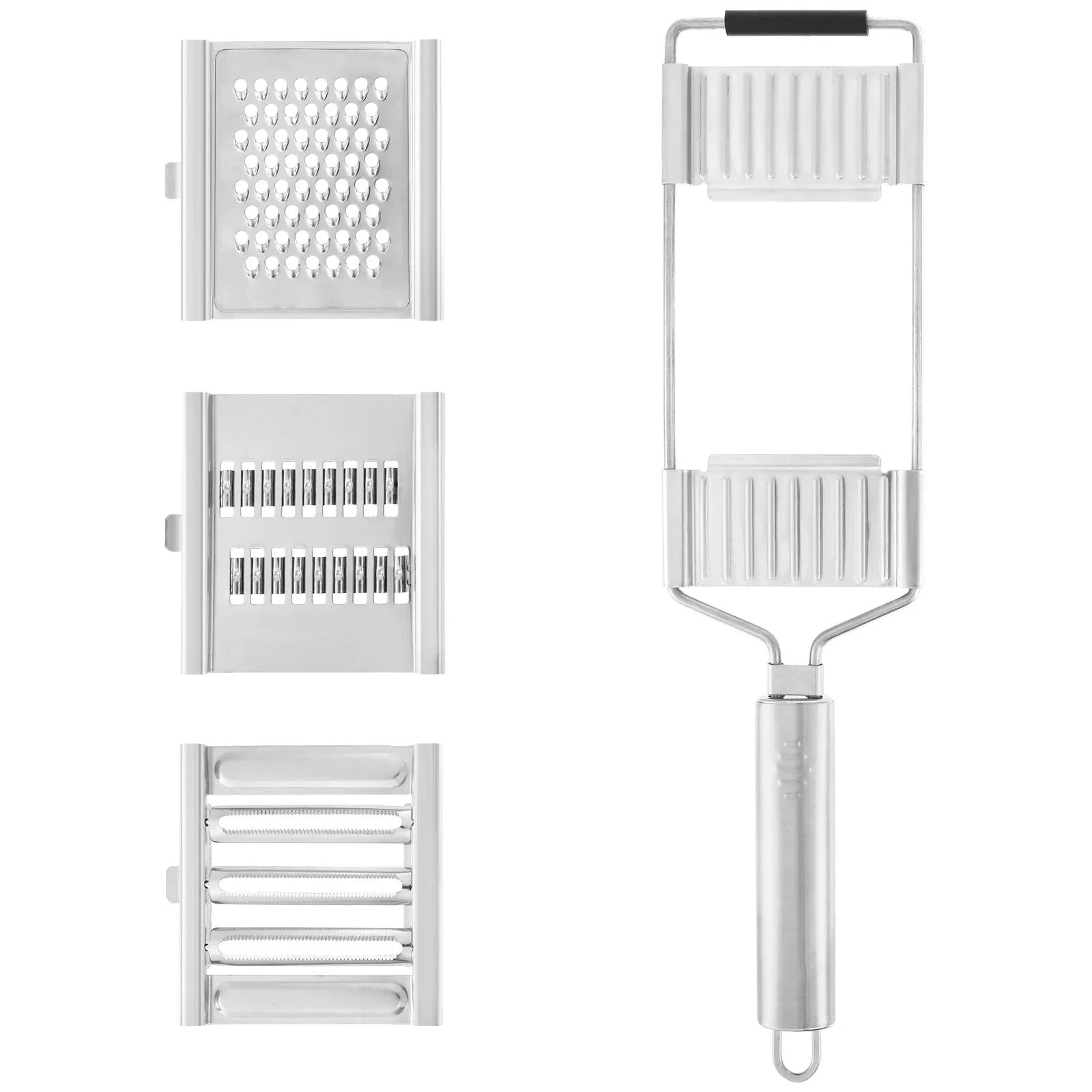 Multi-Purpose 4 in 1 Vegetable Slicer Grater Cutter Peeler for Fruits Potato Peeler Carrot Grater Vegetables Kitchen Accessories