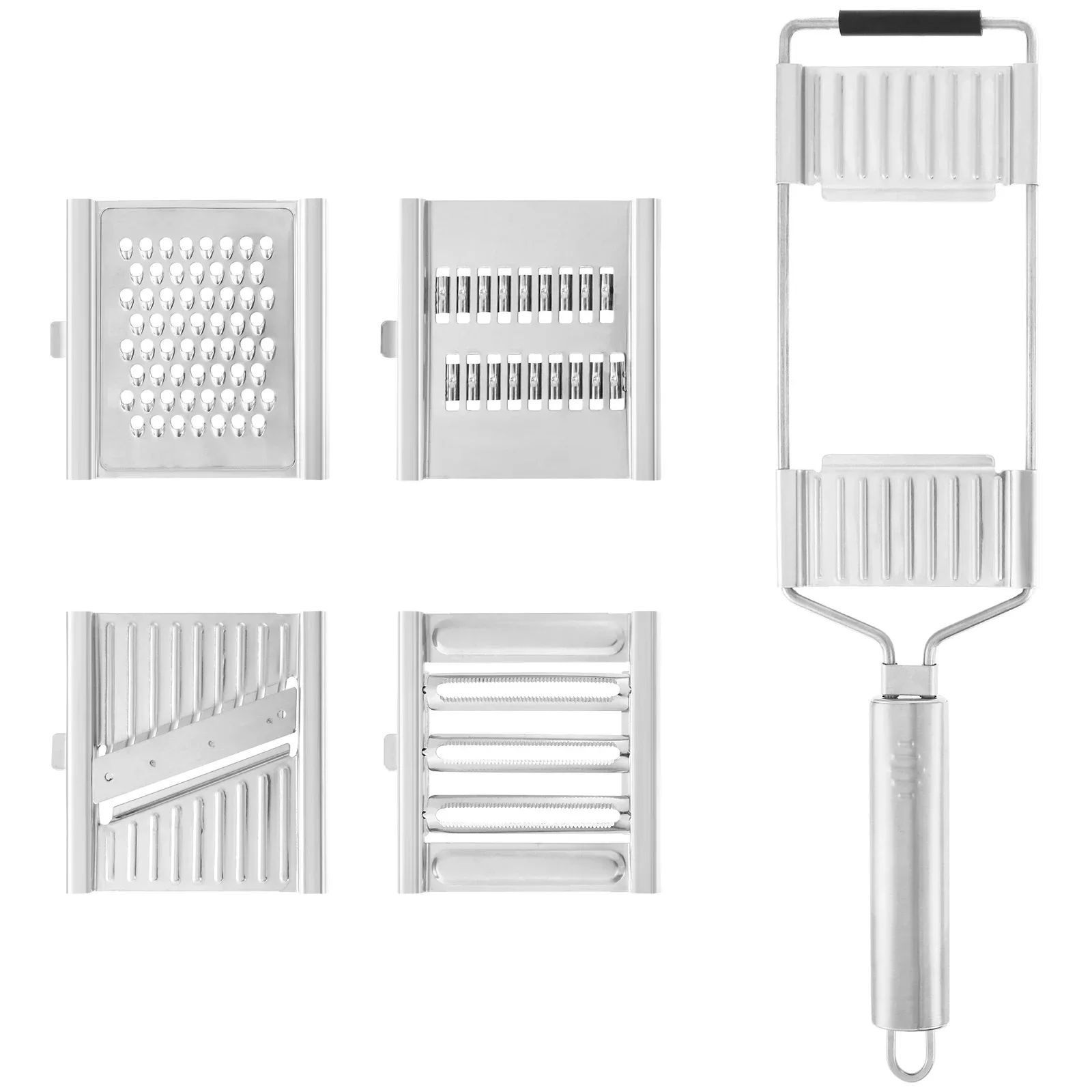 Multi-Purpose 4 in 1 Vegetable Slicer Grater Cutter Peeler for Fruits Potato Peeler Carrot Grater Vegetables Kitchen Accessories