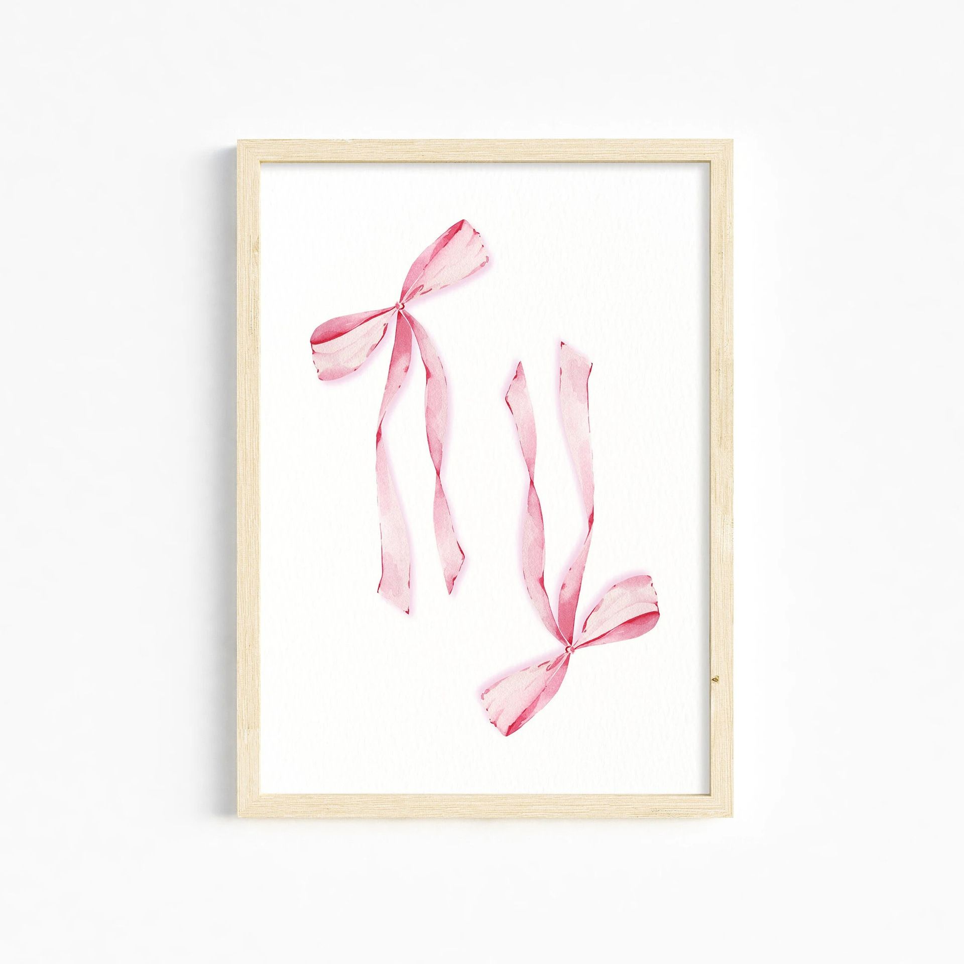 202408WYJ1552 Abstract Art Poster Butterfly Playing Card Cherry Minimalist painting Canvas printing Home Wall art decoration hanging paintings