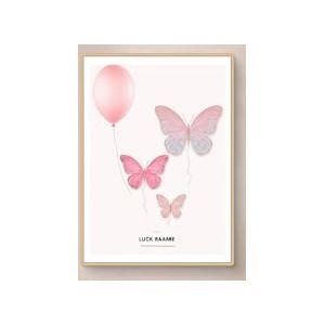 202408WYJ1559 Pink Flower Letter Posters Canvas Painting Modern Love Heart Round Shape Pictures Prints Wall Art for Living Room Decor Unframed