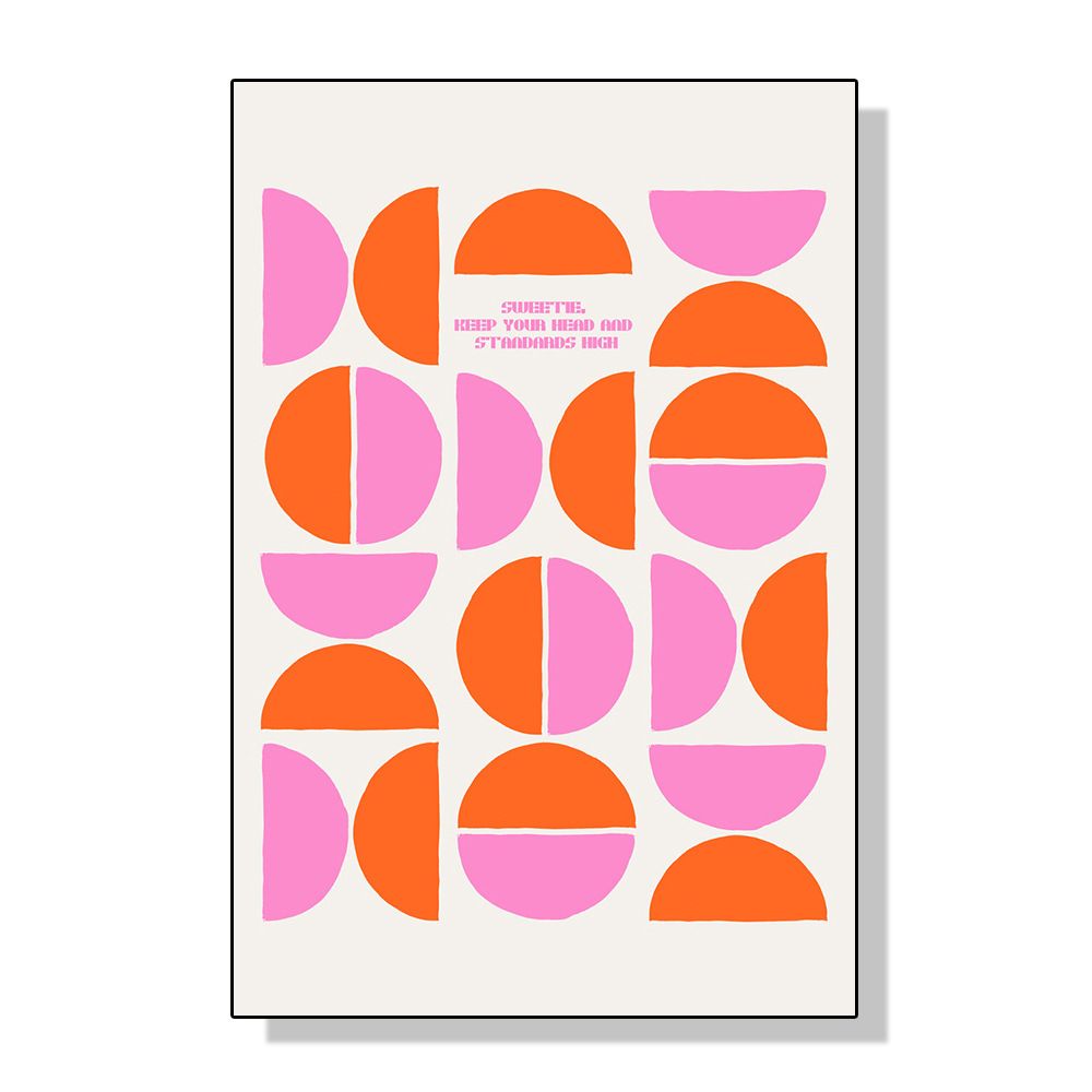 202502WYJ1833 Nordic Only Positive Vibes Girls Pink Inspirational Quote Posters Prints Canvas Painting Abstract Wall Art For Room Home decor