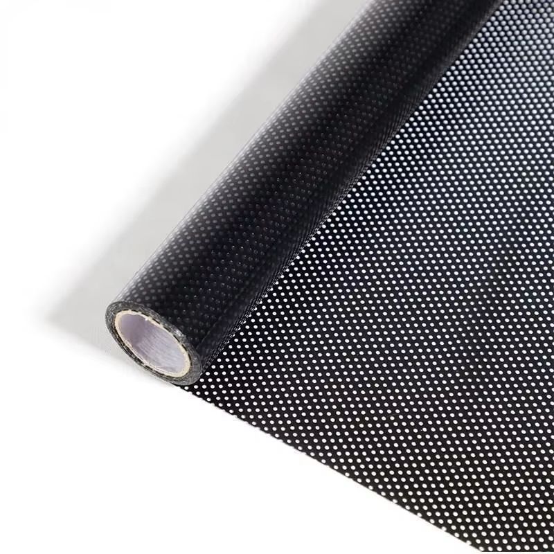 Self Adhesive Mesh Shading Film Glass Film Window Decoration Window Sticker Window Paper Shading Insulation Film Wall Stickers