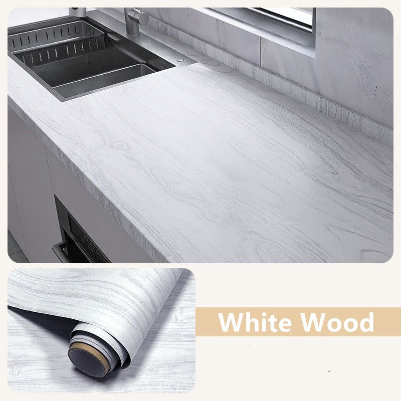 40cm wood grain waterproof self-adhesive sticker suitable for kitchen countertops cabinets tables wall renovation contact paper