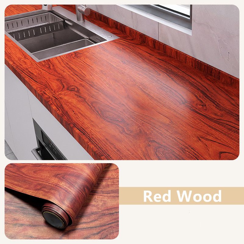 40cm wood grain waterproof self-adhesive sticker suitable for kitchen countertops cabinets tables wall renovation contact paper