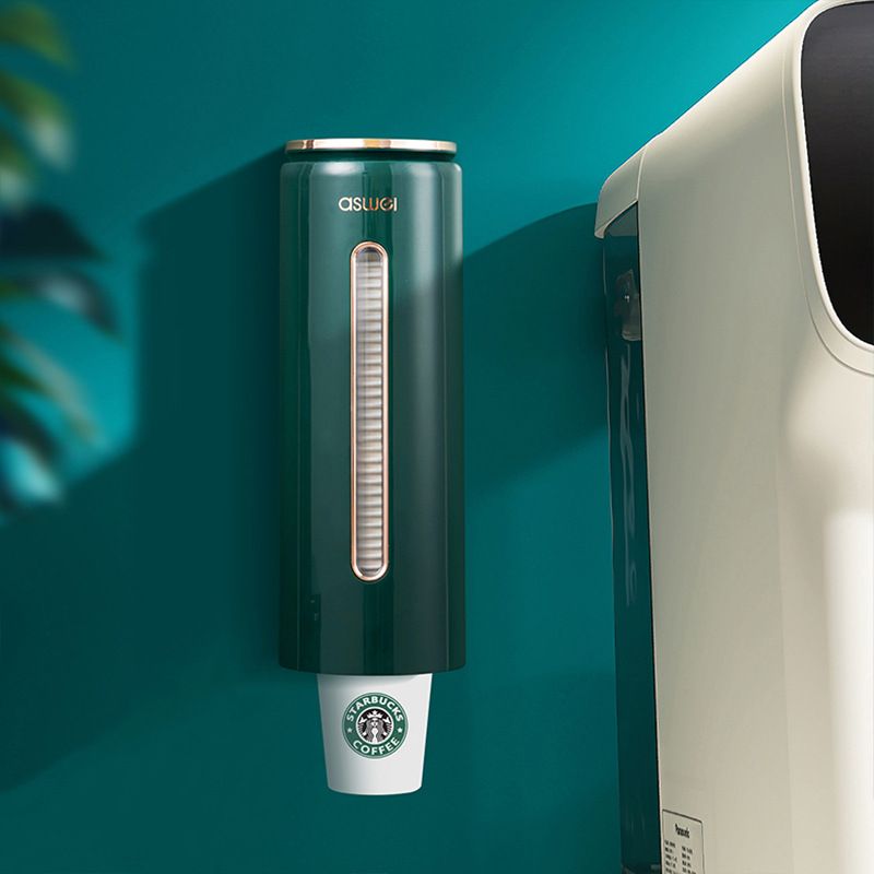 Dispenser Automatically Drop Cup Remover Wall Mounted Disposable Paper Cups Dispenser Plastic Cup Holder Cups Container