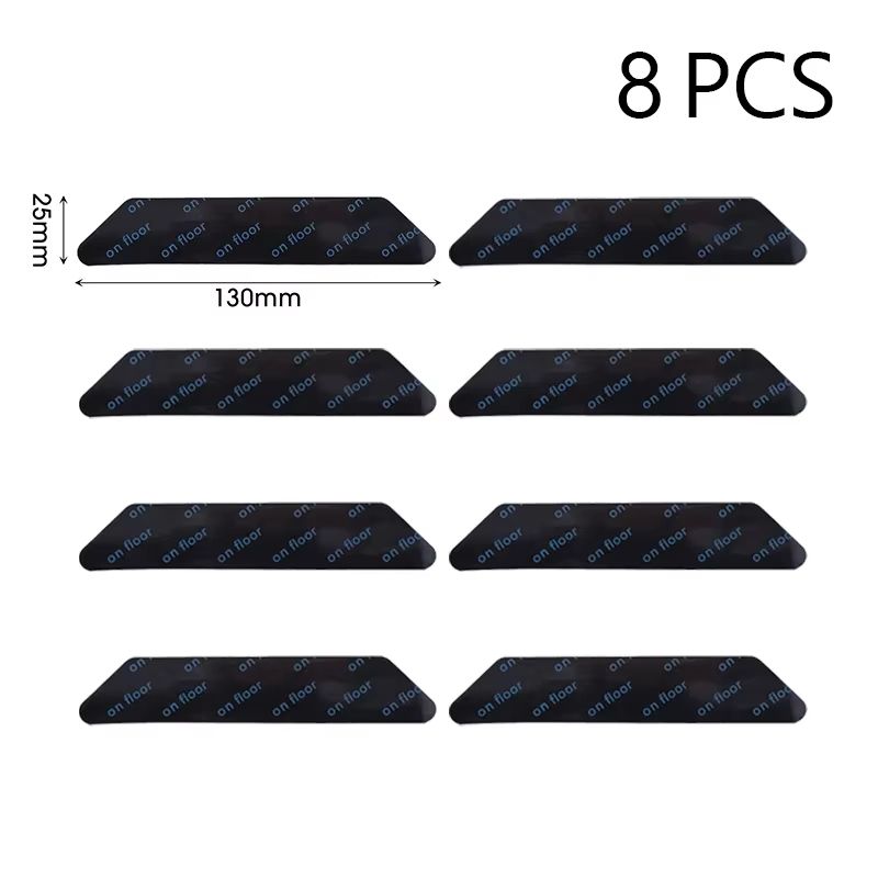 8/16 Pcs Rug Tape, Non Slip Rug Pads Grippers for Hardwood Floors and Tiles, Reusable Carpet Tape for Area Rugs, Double-Sided Adhesive Rug Stickers Keep Corners Flat