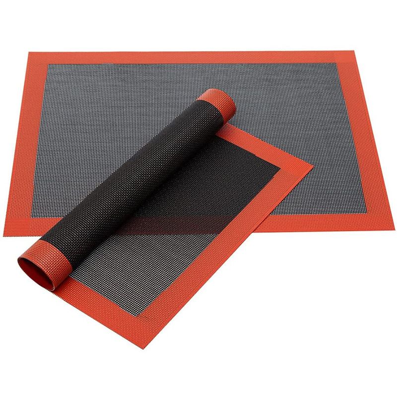 Food Grade Silicone Grill, Baking Tray, Breathable Cake, Non Slip Silicone Dough, Rolling Pastry Mat, Baking Kitchen Tools