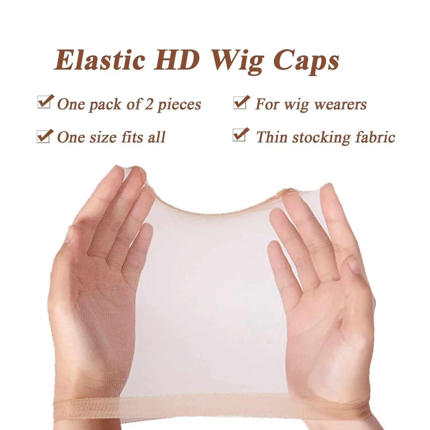 10/20/30/100PCS HD Wig Caps for Women,Stocking Caps for Wig,Thin Invisible Wig Caps for Women,Stocking Caps Wig Cap HD Caps for Wig