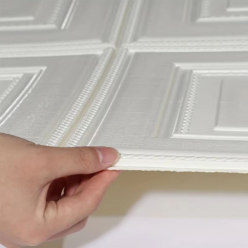 3D Waterproof Wall Stickers Peel and Stick Wallpaper Self Adhesive 35cm*35cm Wallpapers Home Decor Sheet Paper Moisture-proof