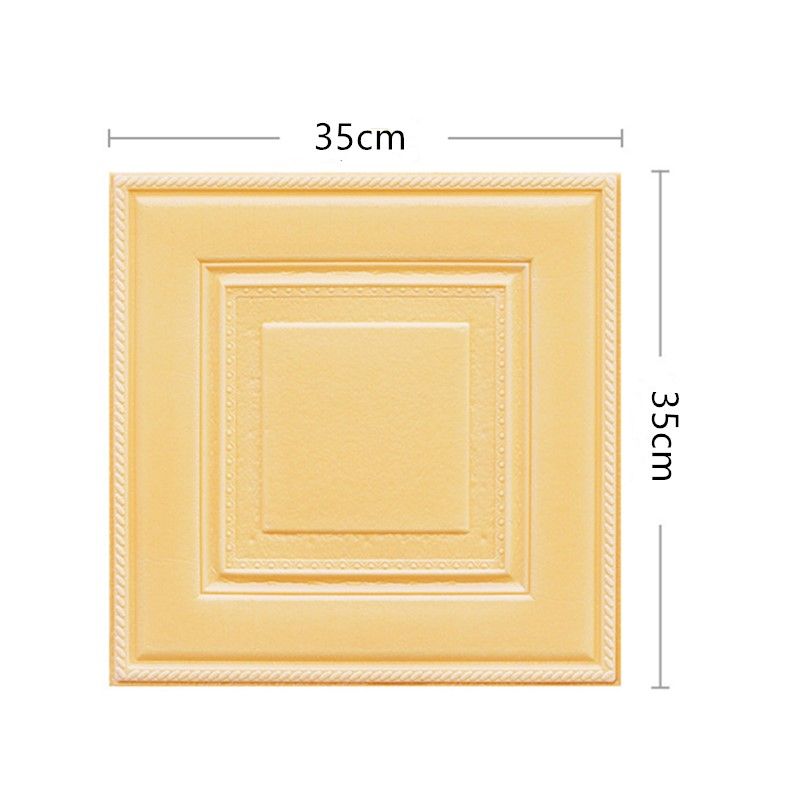 3D Waterproof Wall Stickers Peel and Stick Wallpaper Self Adhesive 35cm*35cm Wallpapers Home Decor Sheet Paper Moisture-proof