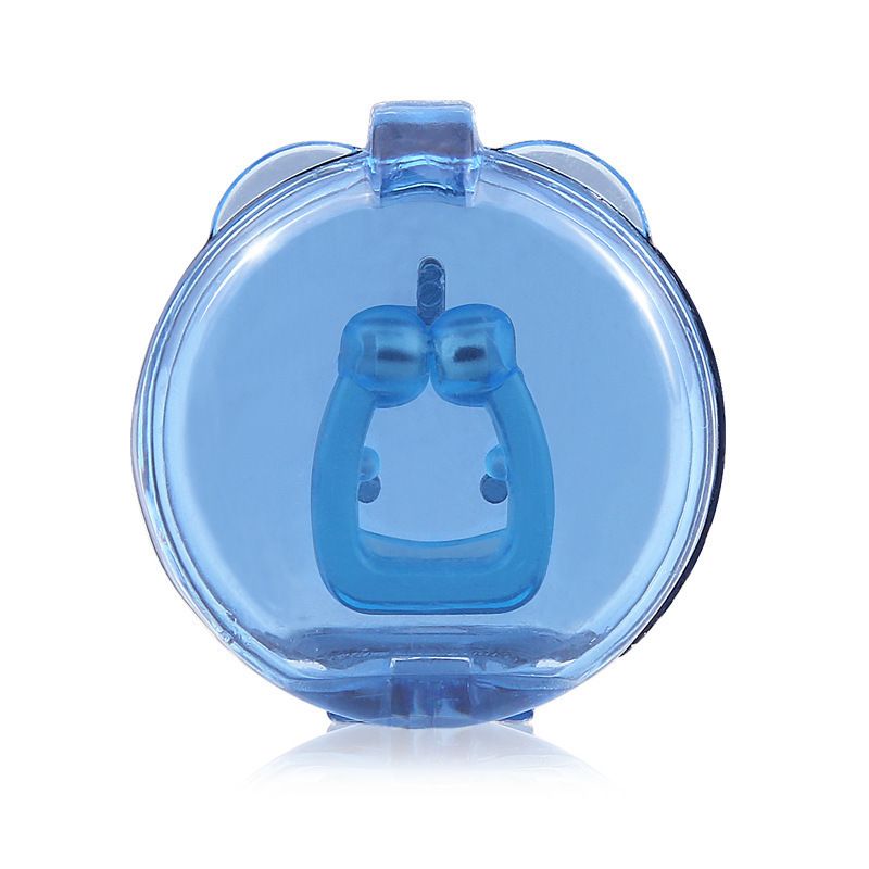 Silicone Magnetic Anti Snore Stop Snoring Nose Clip Sleep Tray Sleeping Aid Apnea Guard Night Device with Case Nose Clip Men's