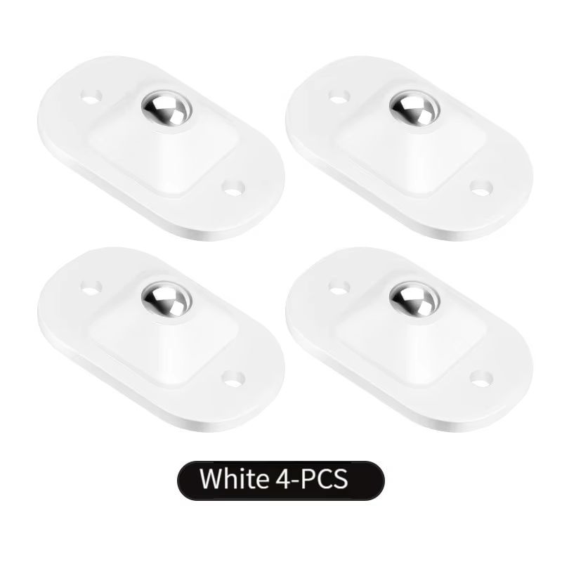 Self Adhesive Caster Mini Swivel Wheels Stainless Steel Universal 360 Degree Rotation Pulley for Furniture Storage Box