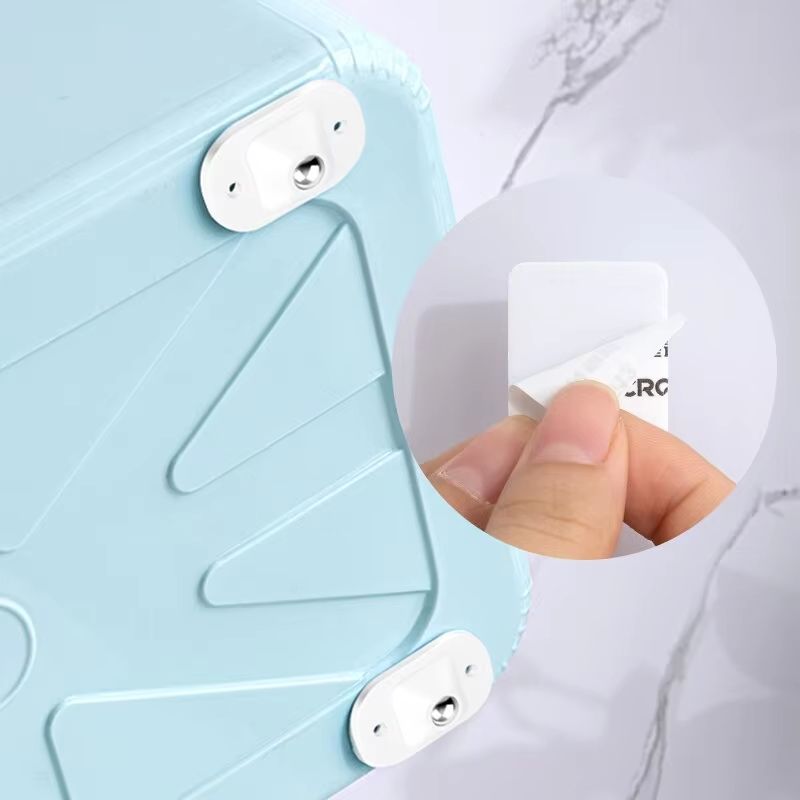 Self Adhesive Caster Mini Swivel Wheels Stainless Steel Universal 360 Degree Rotation Pulley for Furniture Storage Box