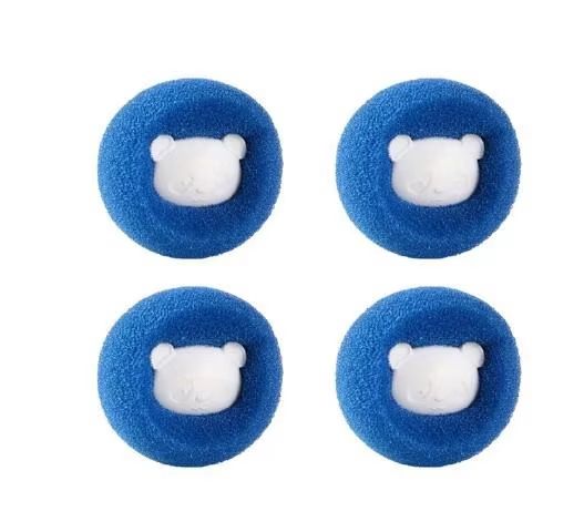 Washing Machine Sponge Cleaning Ball Lint Removal Laundry Anti-tangling Sponge Washing Ball Magic Stain Removal Laundry