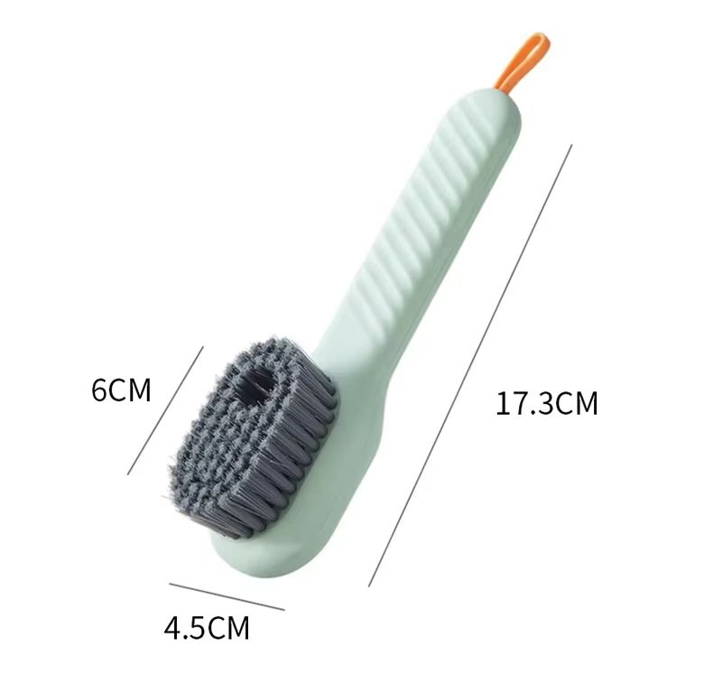 Cleaning Brush Soft Bristled Liquid Shoe Brush Long Handle Brush Clothes Brush Shoe Clothing Board Brush Household Cleaning Tool