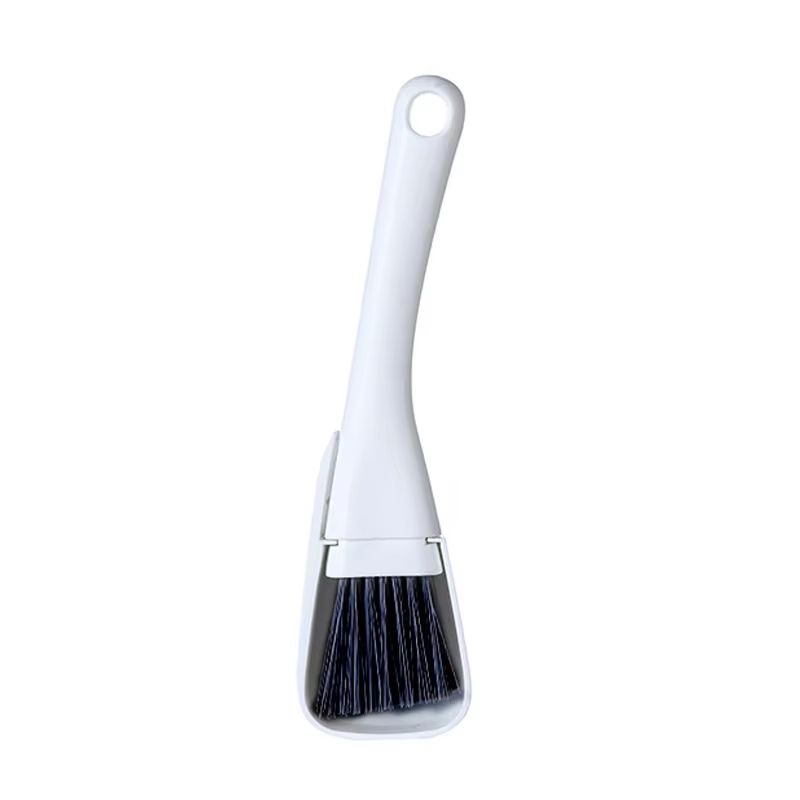 Window Groove Cleaning Brush Windows Slot Cleaner for Door Floor Gap Keyboard Brush+Dustpan 2 In 1 Household Cleaning Tools Kit