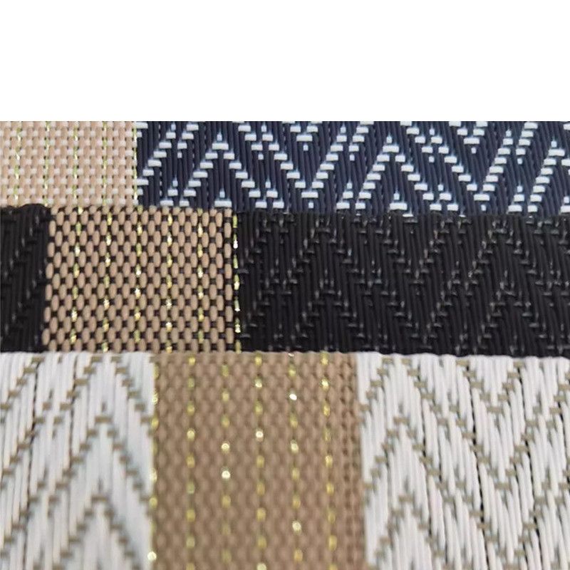 Indoor/Outdoor Placemats Easy Clean Modern Durable Washable Vinyl Place Mats - Heat Resistant Placemats for Kitchen Table - PVC Table Mats for Dining Table