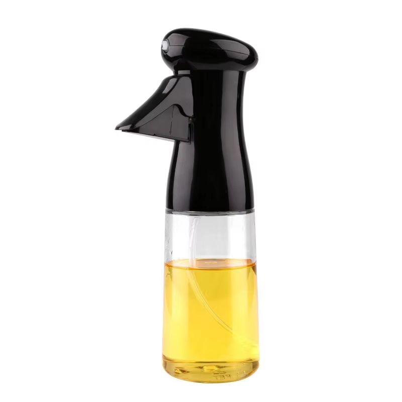 Transparent Kitchen Oil Bottle Cooking Oil Spray Olive Oil Bottle Fitness Barbecue Spray Oil Dispenser