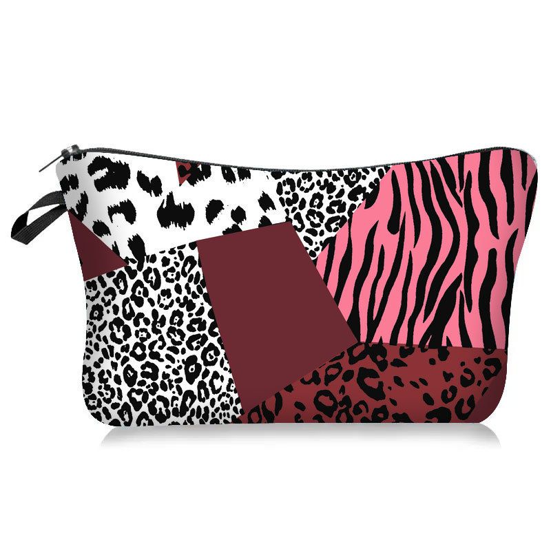 Flower Makeup Organizer Female Toiletry Kit Bag Make Up Case Storage Pouch Lady Box Cosmetic Bag Organizer Bag For Travel Zip