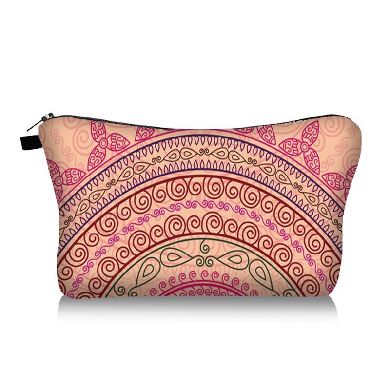 Makeup Bag Toiletry Pouch Cosmetic Bag with Zipper Travel Packing Bag 8.7x 5.3 Inch Small Cosmetic Bags Accessory Organizer