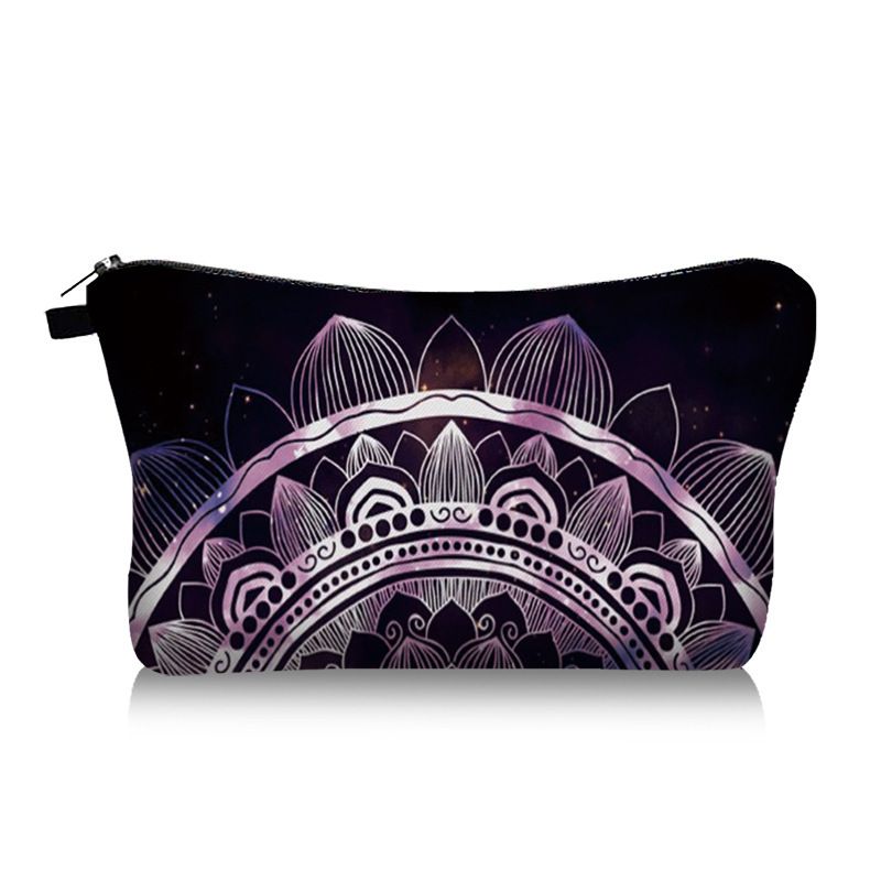 Makeup Bag Toiletry Pouch Cosmetic Bag with Zipper Travel Packing Bag 8.7x 5.3 Inch Small Cosmetic Bags Accessory Organizer