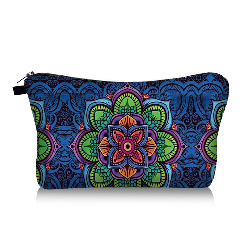 Makeup Bag Toiletry Pouch Cosmetic Bag with Zipper Travel Packing Bag 8.7x 5.3 Inch Small Cosmetic Bags Accessory Organizer