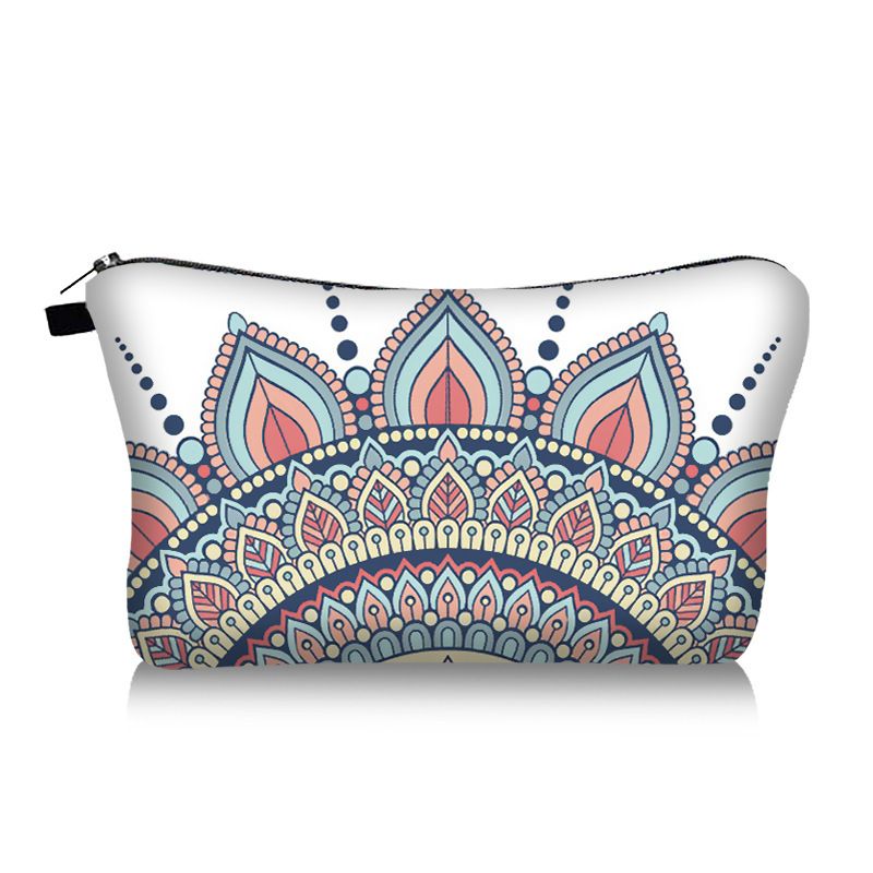 Makeup Bag Toiletry Pouch Cosmetic Bag with Zipper Travel Packing Bag 8.7x 5.3 Inch Small Cosmetic Bags Accessory Organizer