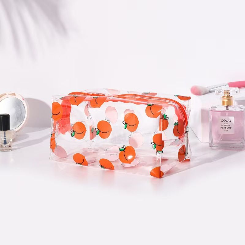 Butterfly Transparent Pencil Case Stationery Trousse Large Capacity Pen Case Make Up Bag School Supplies Pencil Pouch