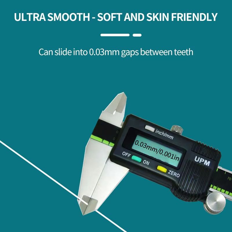 3pcs Ultraclean Mint Dental Floss Effective Plaque Removal,Teeth&Gum Protection Shred Resistant ForThoroughly Clean InTight Area