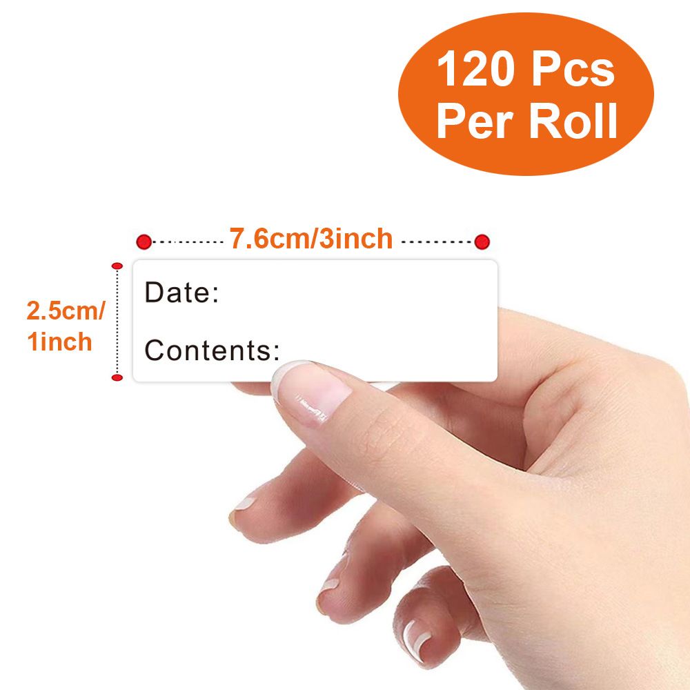 1 Roll Of Date Labels Stickers For Food Storage Labels Date Content Home Kitchen Packaging Condiments Mark Date Stickers Labels