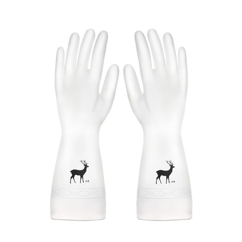 Waterproof Housework Cleaning Gloves Kitchen Cleaning Latex Laundry Dishwashing Gloves Wear Resistant Rubber Gloves