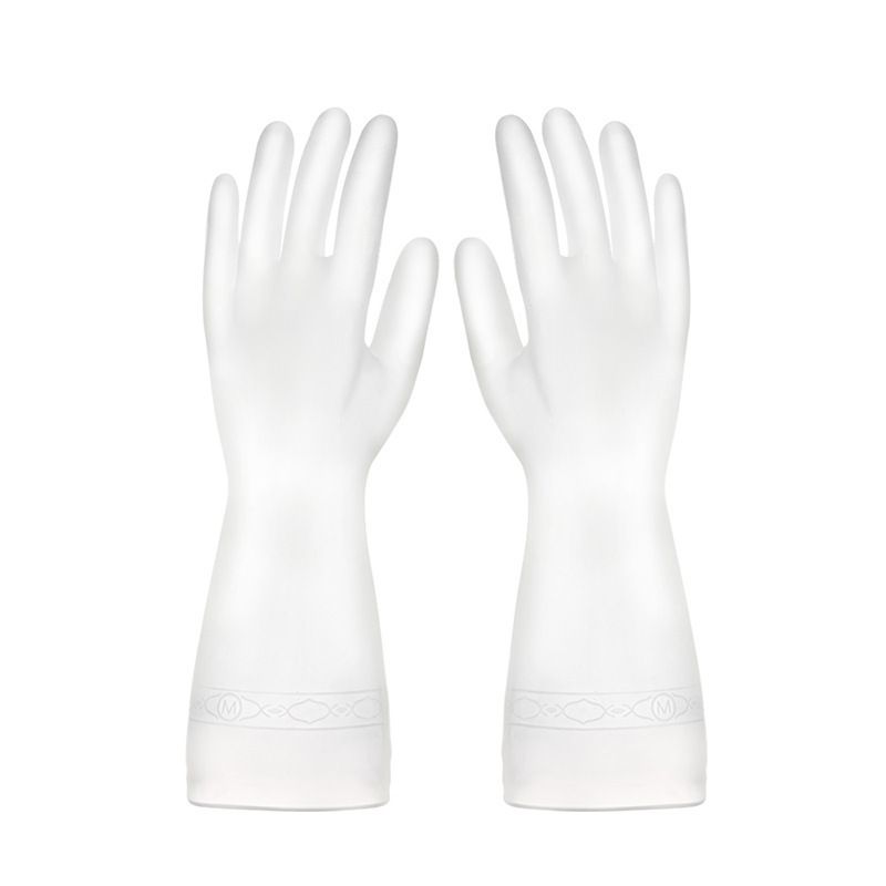Waterproof Housework Cleaning Gloves Kitchen Cleaning Latex Laundry Dishwashing Gloves Wear Resistant Rubber Gloves