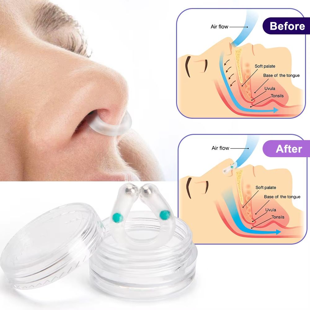 New Nose Dilator Nose Clip Anti Snoring Easy Breath Plant Essential Oils Help Breathe Anti Snoring Devices Improve Sleeping
