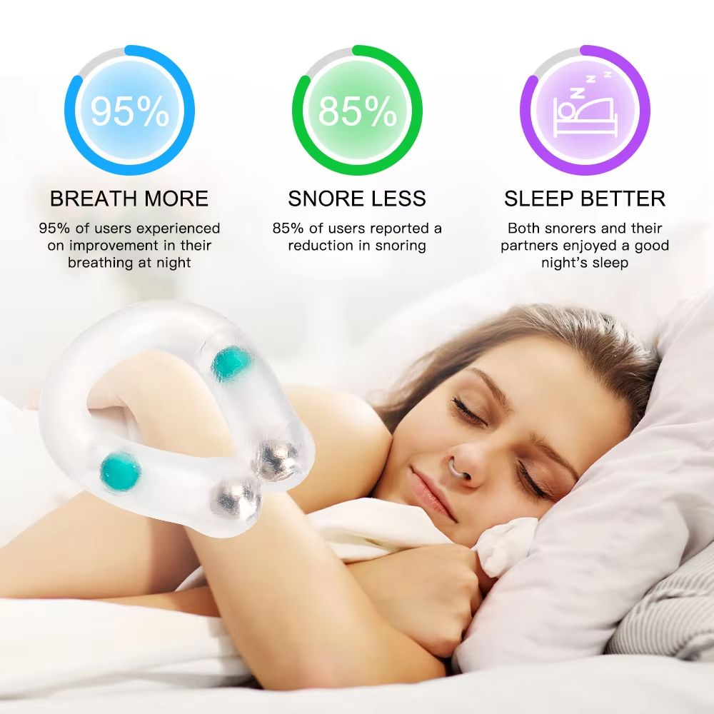 New Nose Dilator Nose Clip Anti Snoring Easy Breath Plant Essential Oils Help Breathe Anti Snoring Devices Improve Sleeping