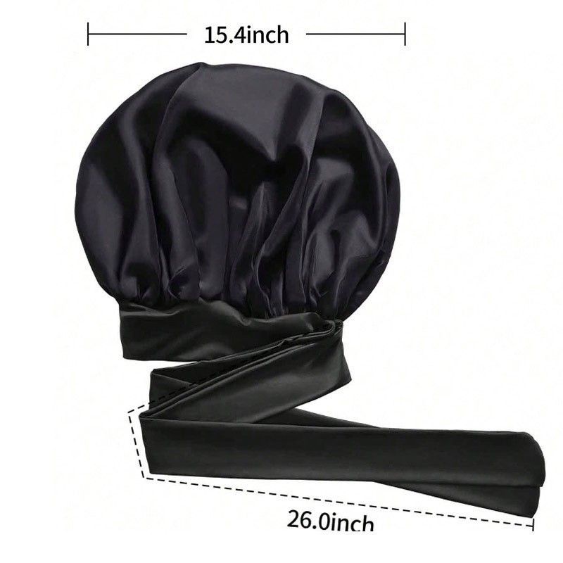 5pcs Non-Heat Curling Wands Lazy Bow Big Wave Hair Styling Tool Bath Cap Combination for Easy Bedhead Look Perfect Sleep Gift
