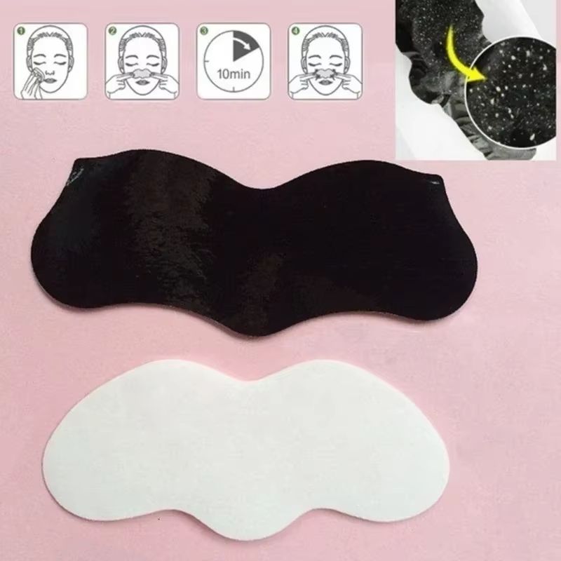 10pcs Nose Strips For Blackheads Acne Removal Instant Pore Unclogging Strips Deep Cleansing Nose Clean Patch New
