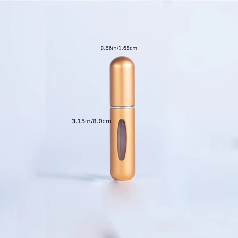 5ml Perfume Spray Bottle, Portable Perfume Atomizer Fillable Mini Perfume Bottle Perfume Empty Bottle Scent Pump Box