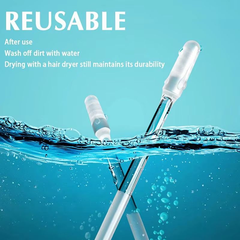 24Pcs Disposable Silicone EarWax Remover sticky ear pick For Kids Olders Adult S/L Ear Cleaner Reusable Adhesive Earpick