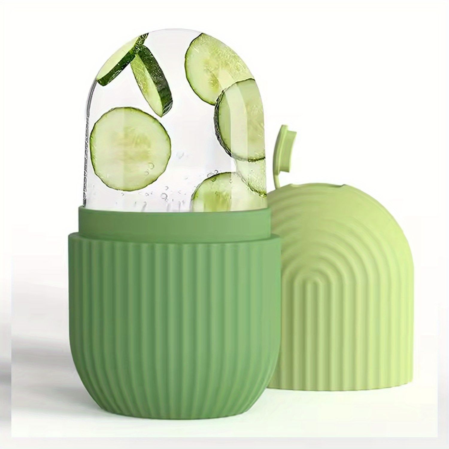 Reusable Ice Face Roller Beauty Ice Facial Rollers Mold Facial Massage Beauty Skin Care Tools Contour Leakproof Facial Massager