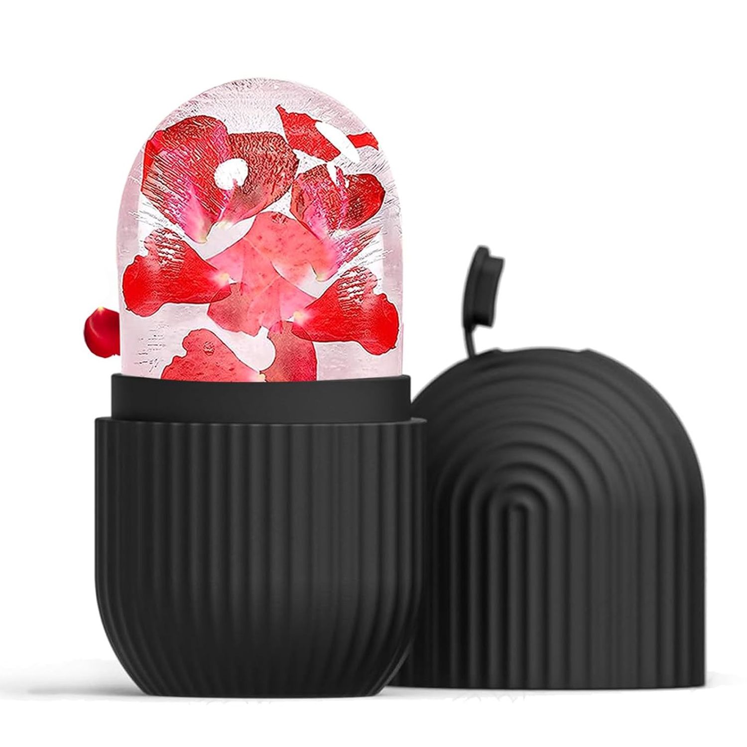 Reusable Ice Face Roller Beauty Ice Facial Rollers Mold Facial Massage Beauty Skin Care Tools Contour Leakproof Facial Massager