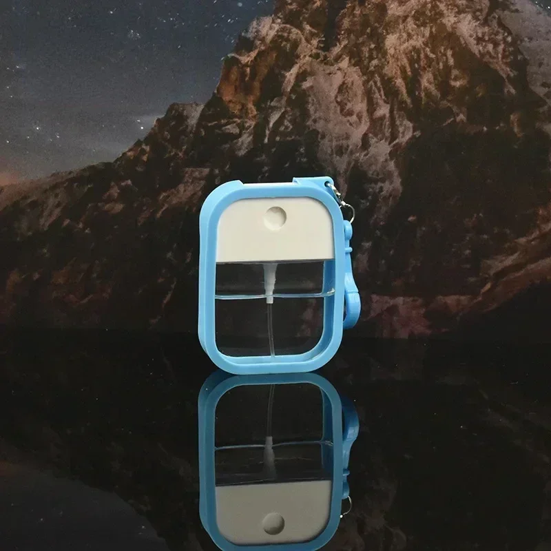 38ml Spray Small Sanitizing Spray Scented Vegan Hand Sanitizer with Keychain Perfume Alcohol Water Spray Bottle Travel