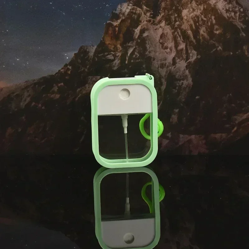 38ml Spray Small Sanitizing Spray Scented Vegan Hand Sanitizer with Keychain Perfume Alcohol Water Spray Bottle Travel