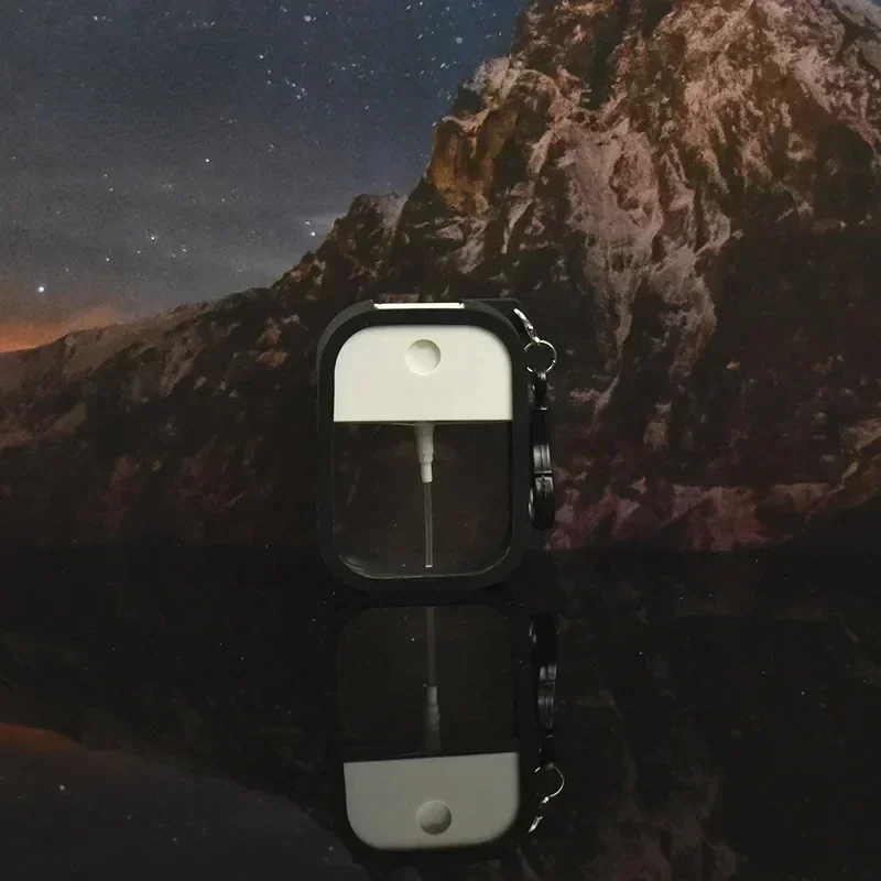 38ml Spray Small Sanitizing Spray Scented Vegan Hand Sanitizer with Keychain Perfume Alcohol Water Spray Bottle Travel