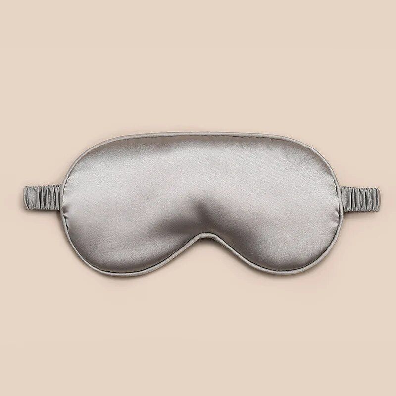 Double-sided Imitation Silk Eye Mask Breathable Sleep Light-blocking Eye Mask Amazon Multi-color Gift Wrap Sleeping Eye Mask