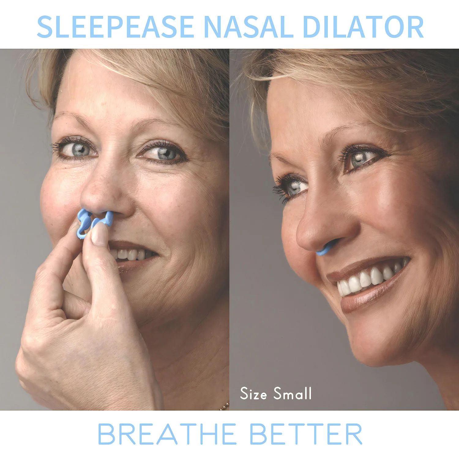 3pcs/Box 3 sizes Snoring Anti Snore Sleep Aid Device Ease Breathing Silicone Nasal Dilator