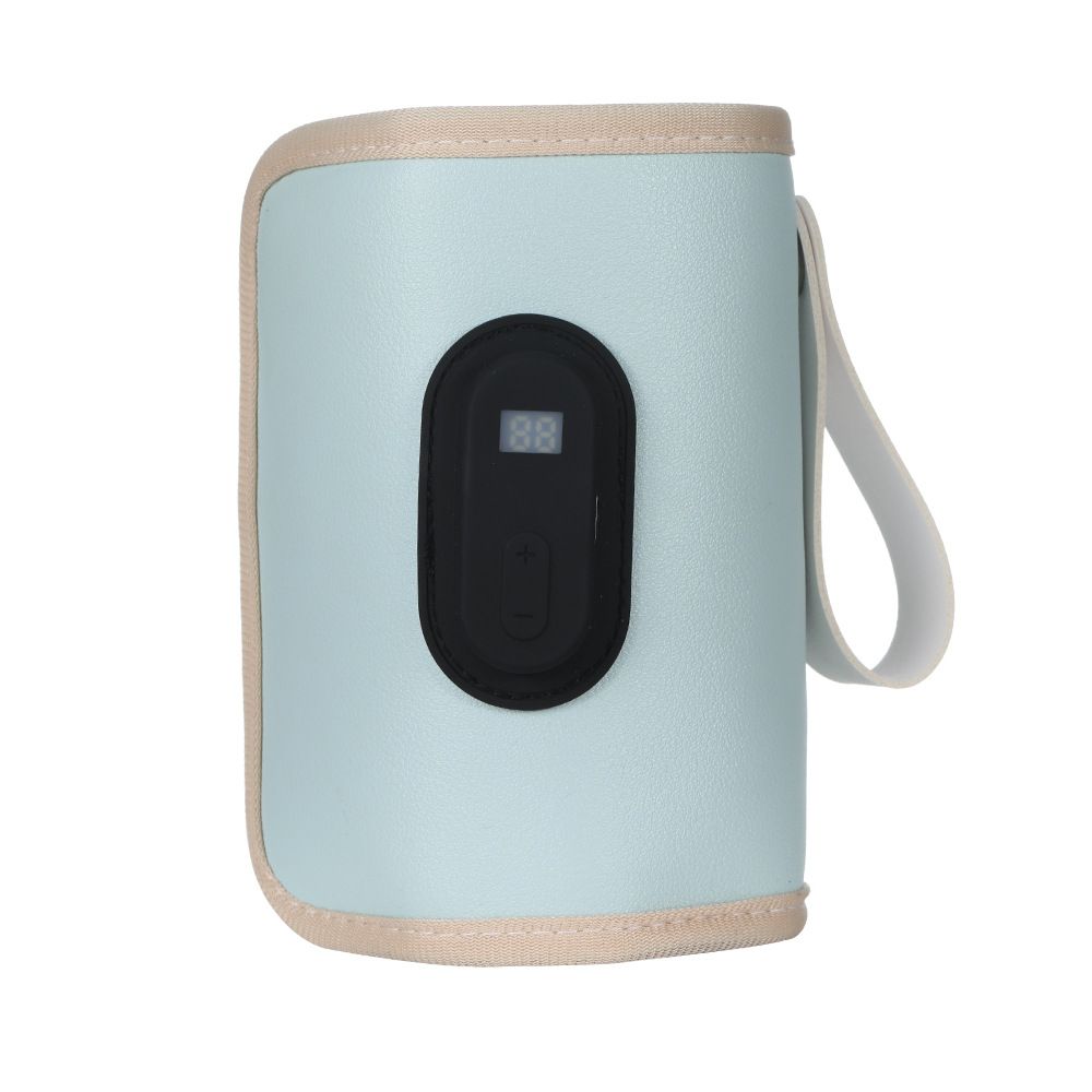 USB Charging Feeding Bottle Heater Heating Sleeve Milk Warmer 5 Temperature Adjust Insulated Breastmilk Warm Bag